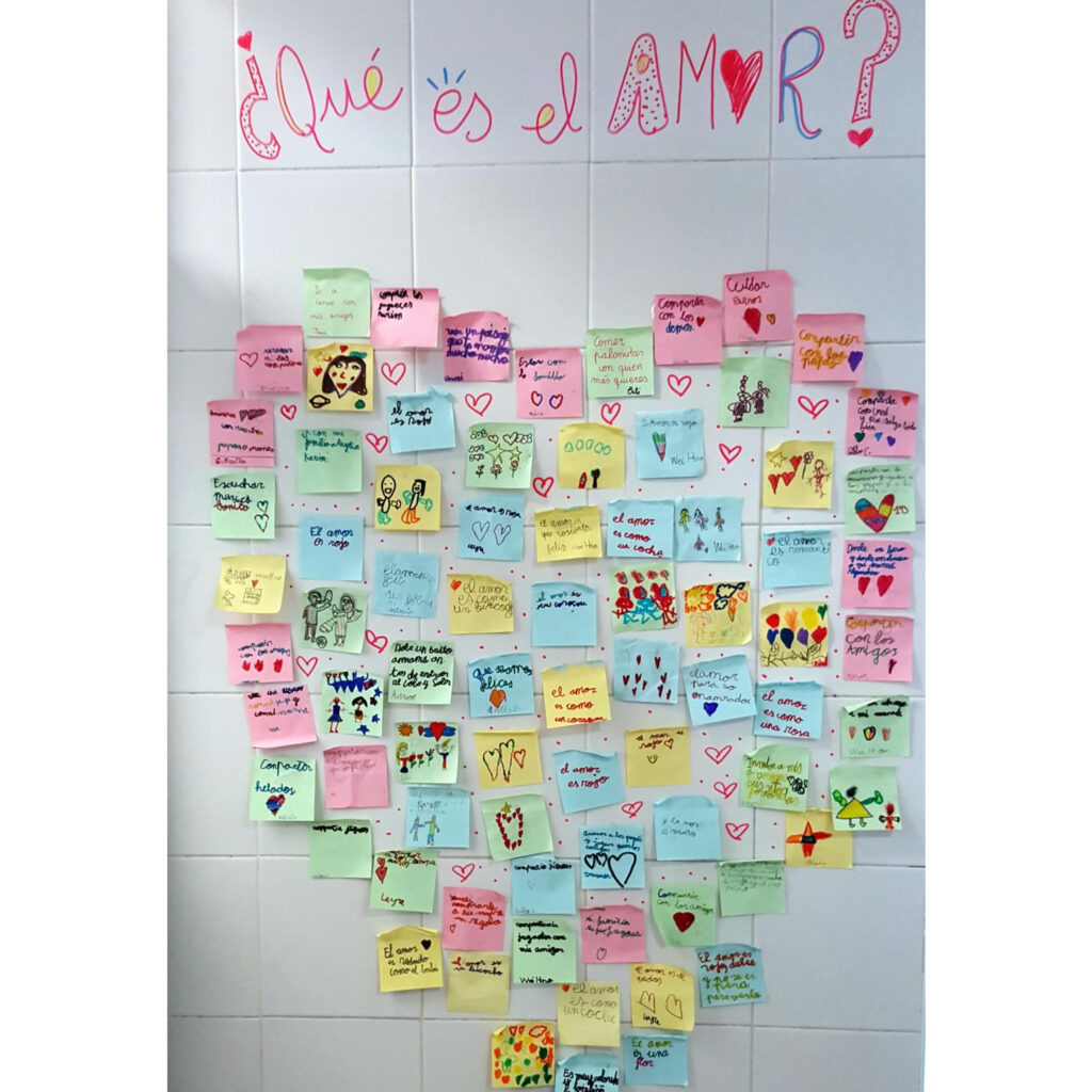 QuÃ© es el amor. San ValentÃ­n en el colegio.