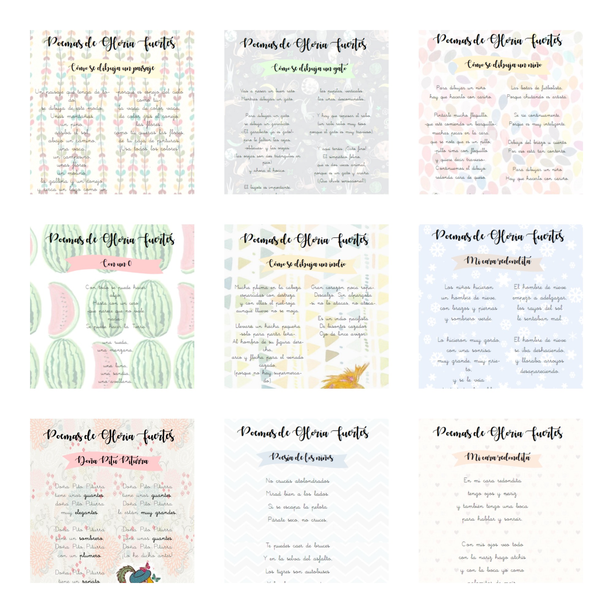 poemas Gloria Fuertes