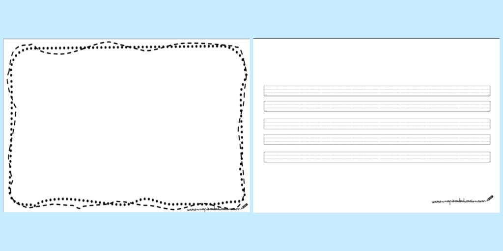 Plantilla para escribir cuentos