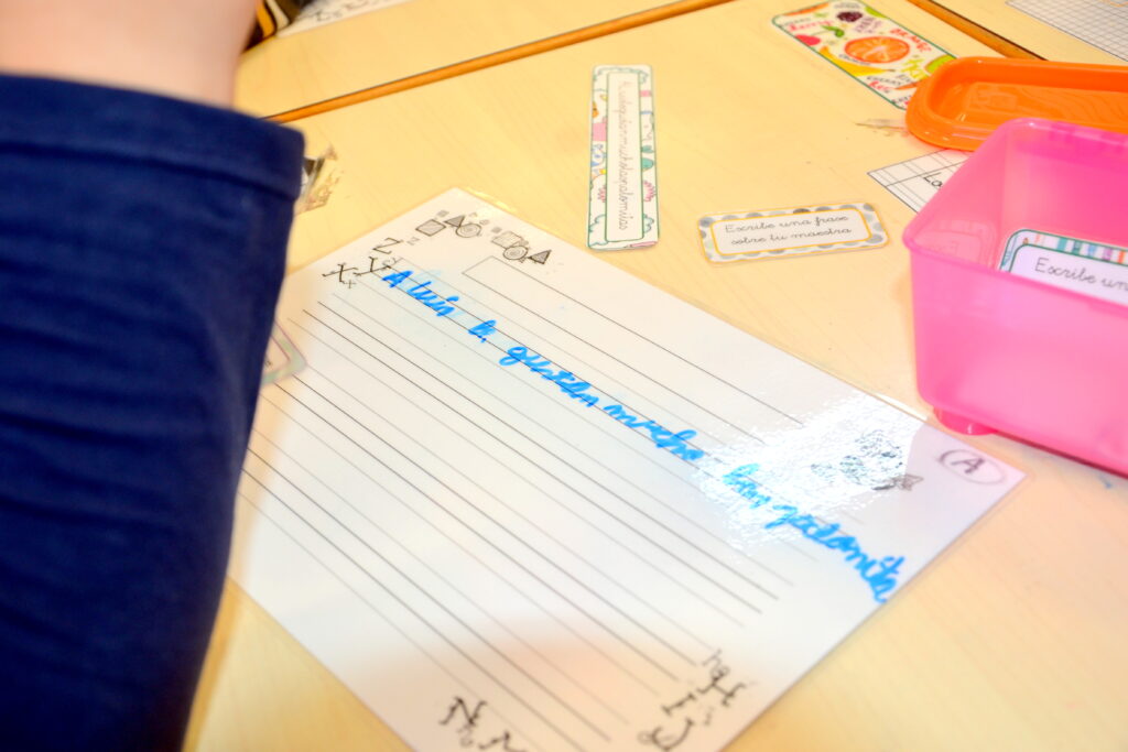 trabajar la escritura