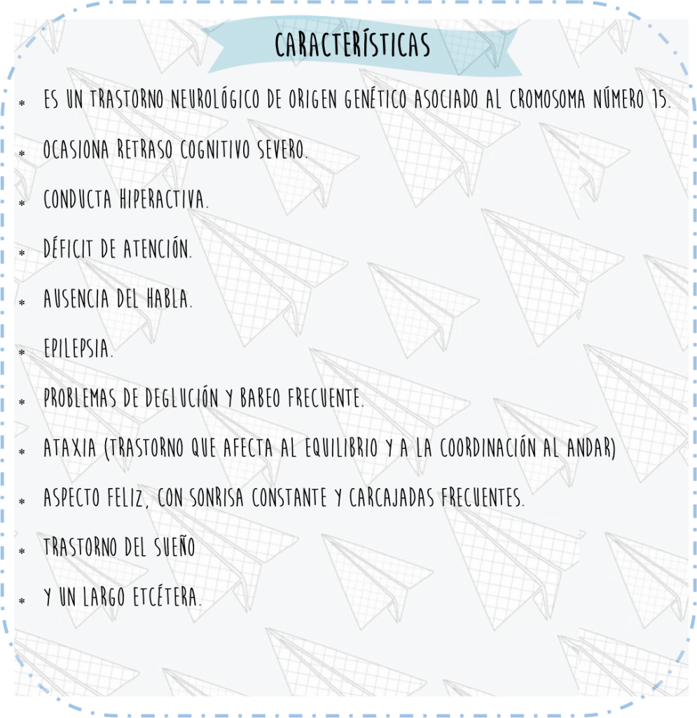 características síndrome angelman