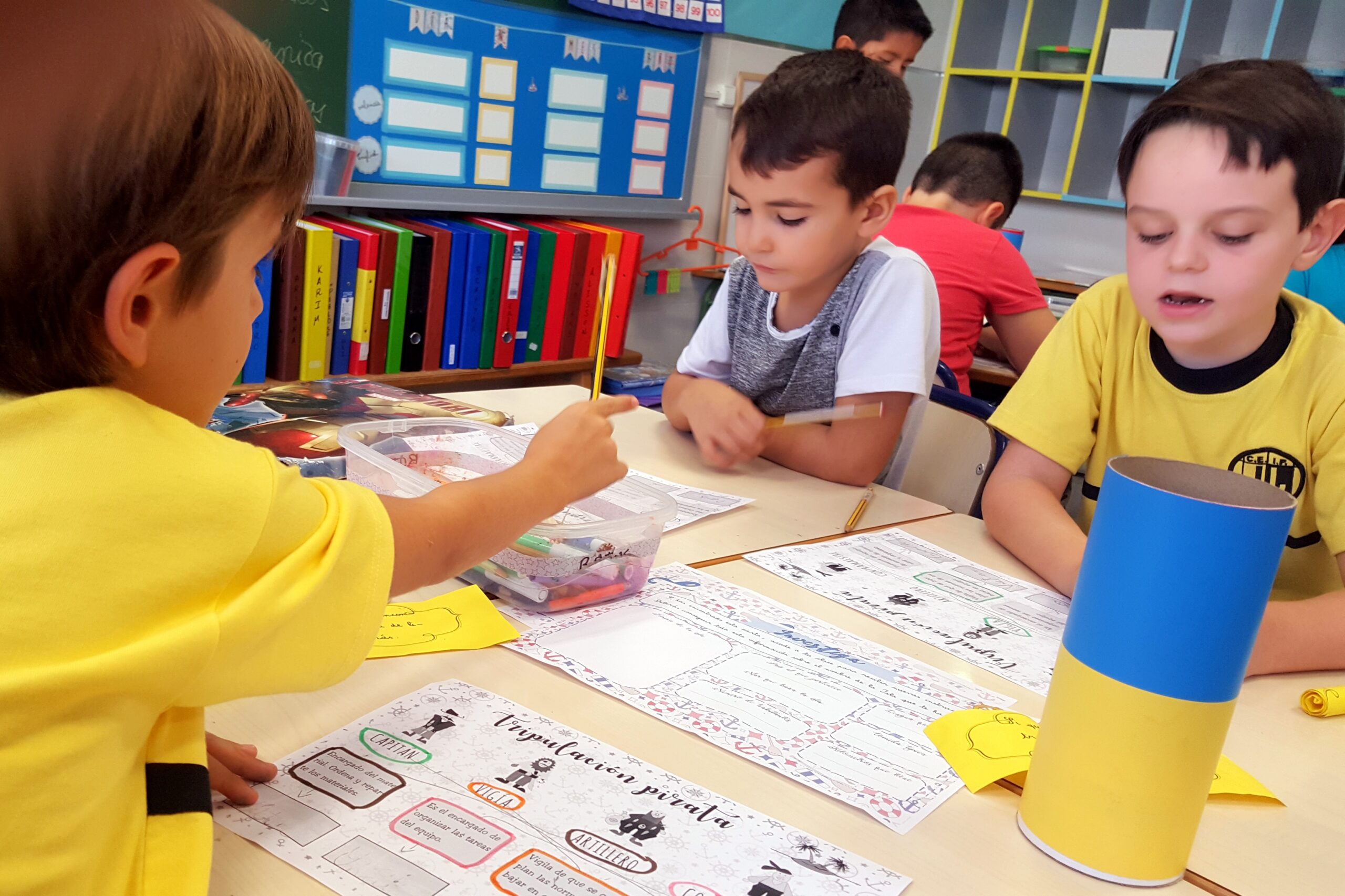 roles aprendizaje cooperativo