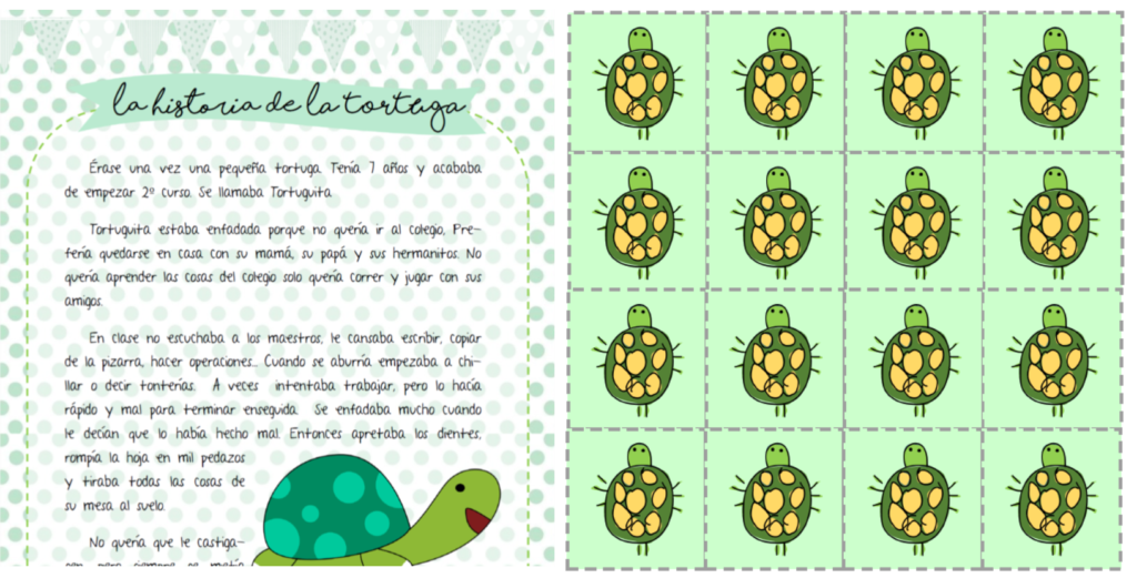 el cuento de la tortuga