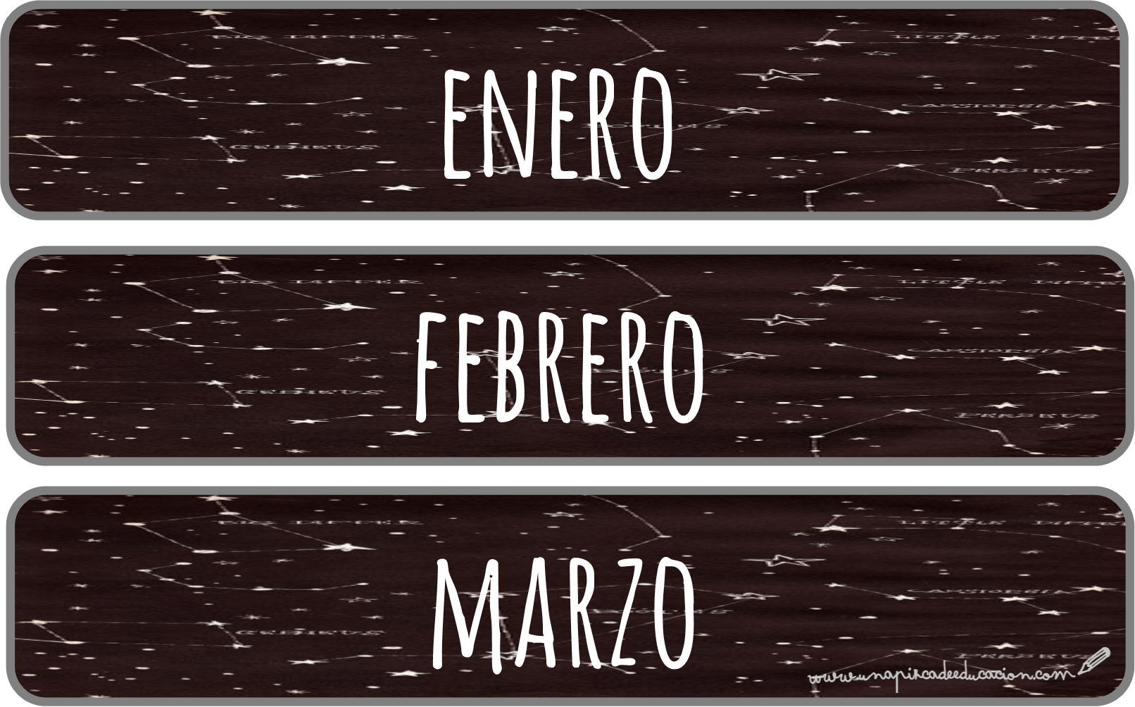 meses del año para descargar