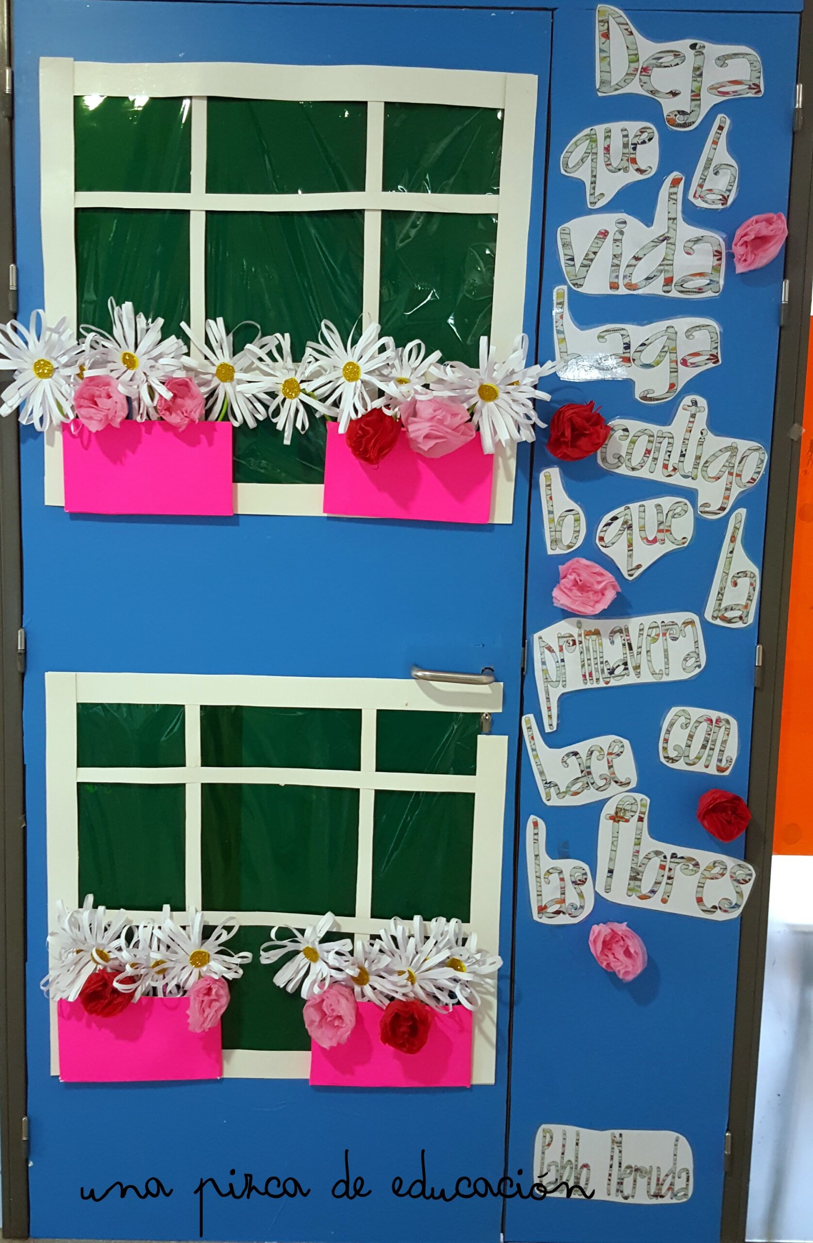 decoración de primavera