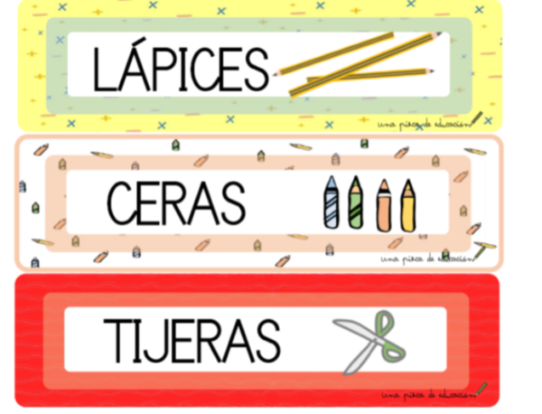 carteles aula