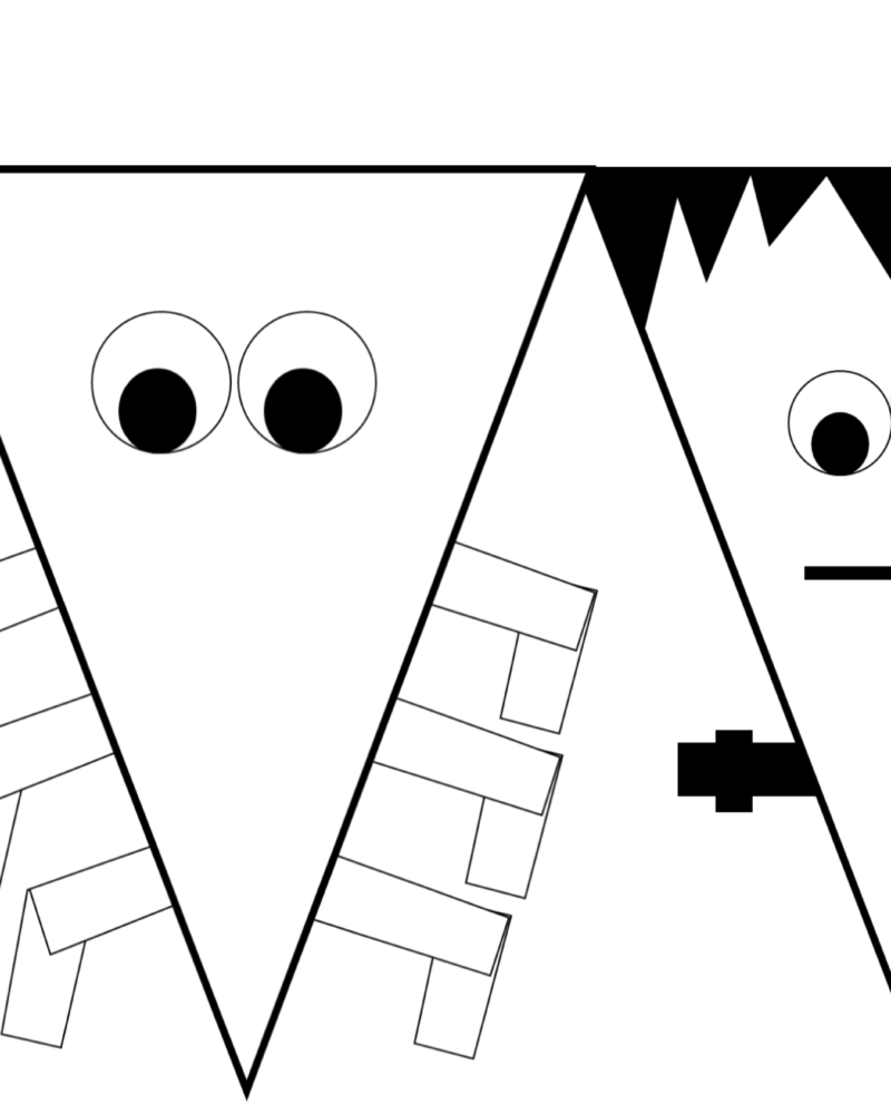 material para halloween