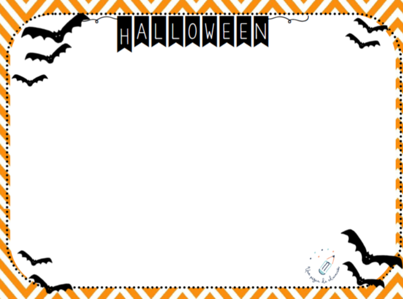 plantilla dibujo halloween
