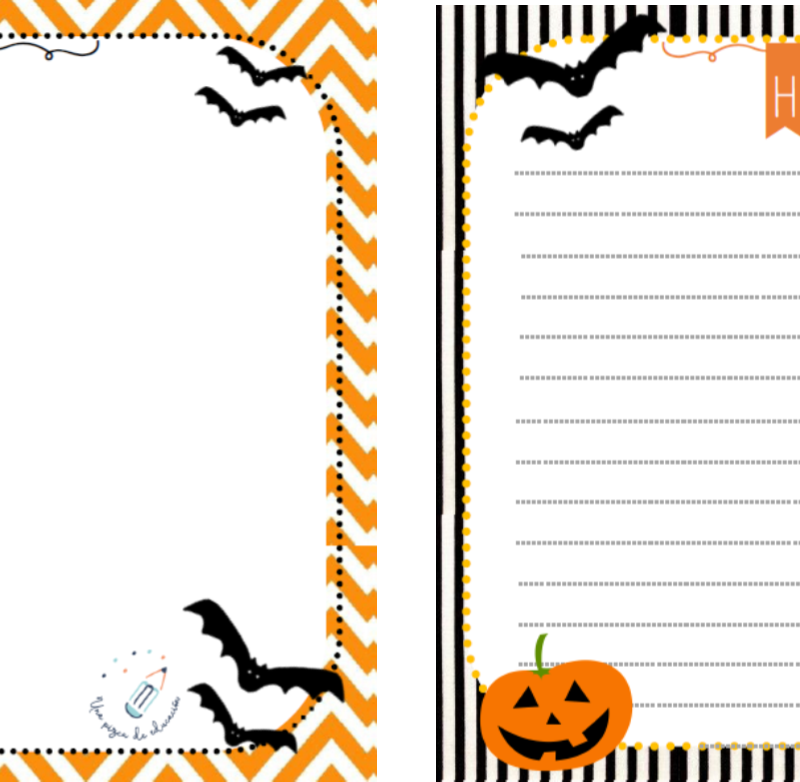 material para halloween
