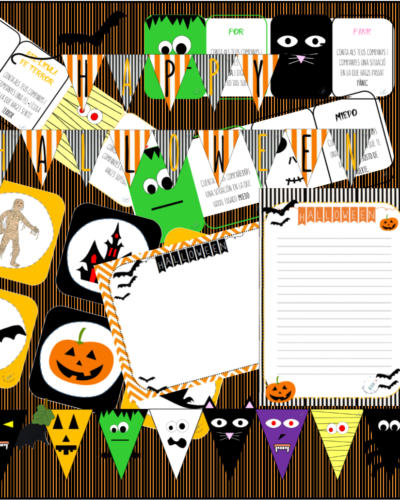 material para halloween