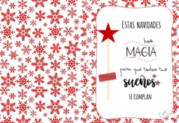 postal navideña