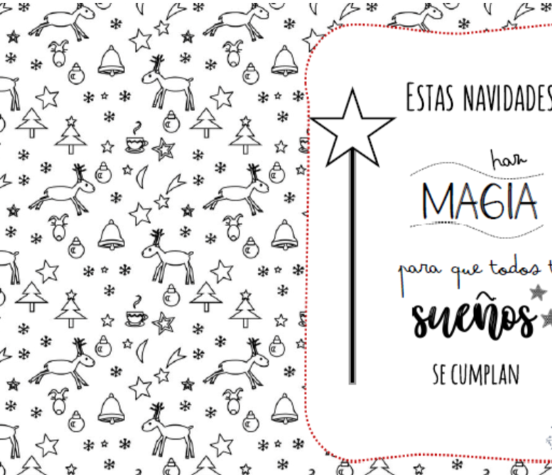 postal navideña