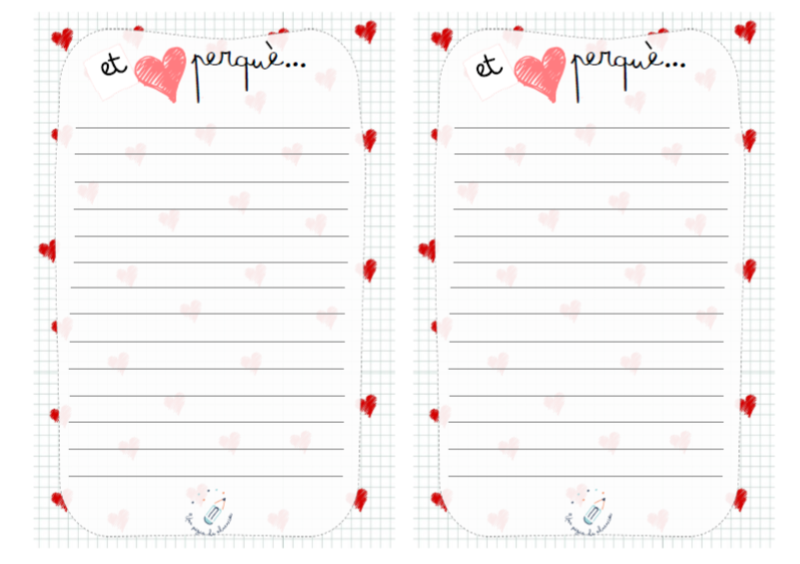 carta san valentín