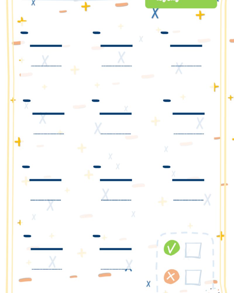 kit editable de sumas y restas - Imagen 6