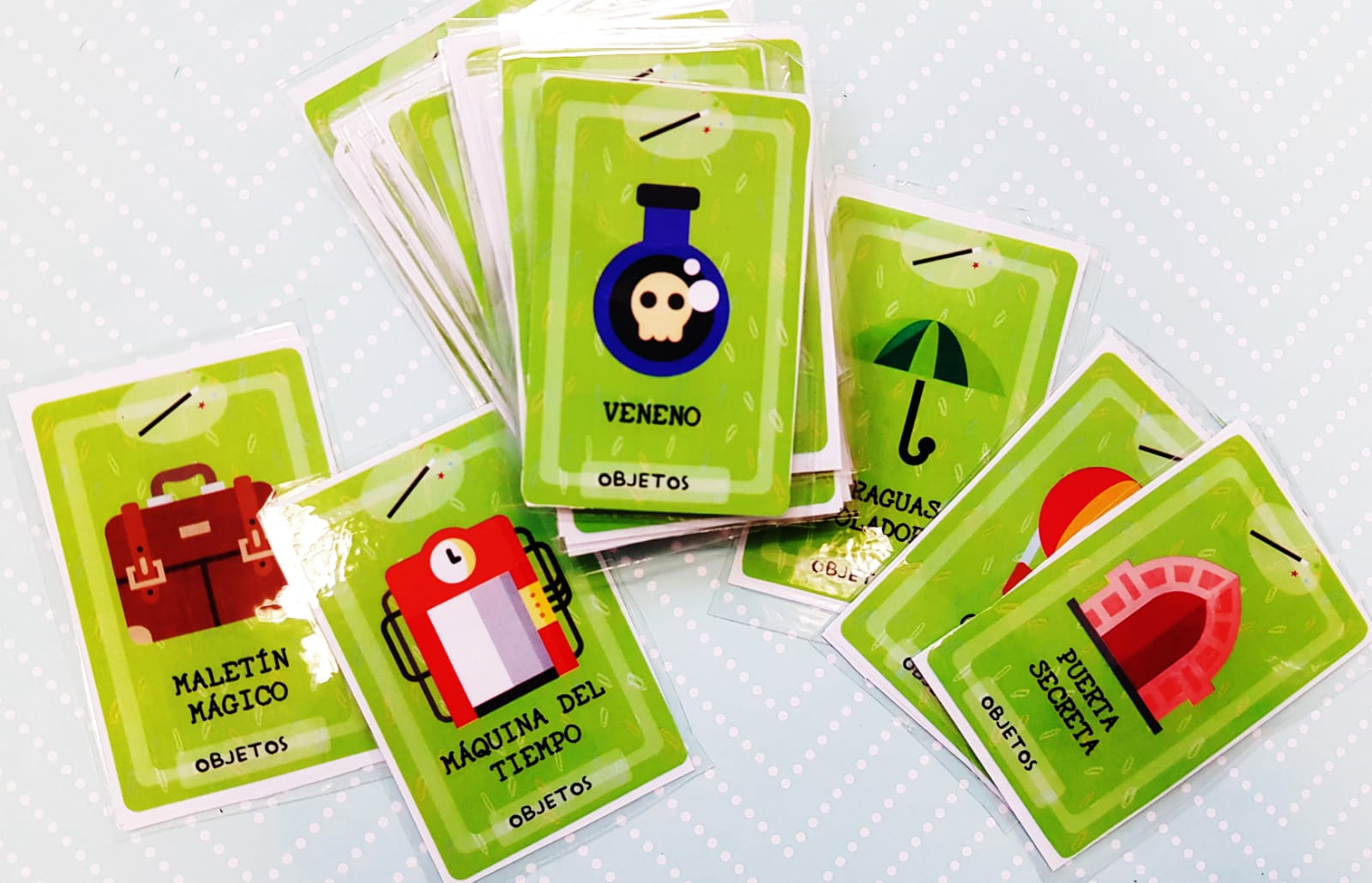 juego de cartas para trabajar la expresión