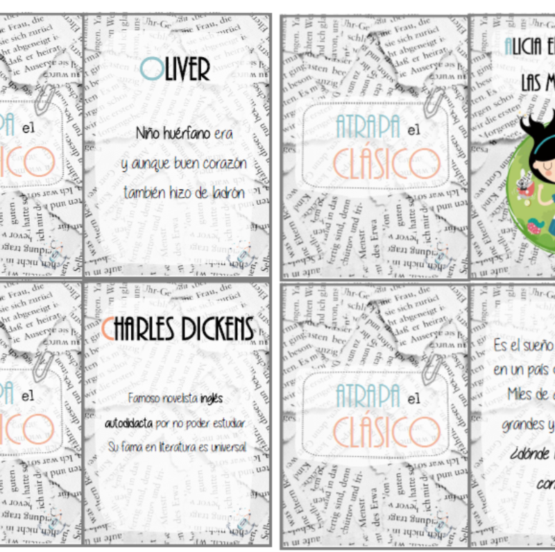 KIT escritura creativa con los clásicos. Versión pauta - Imagen 8