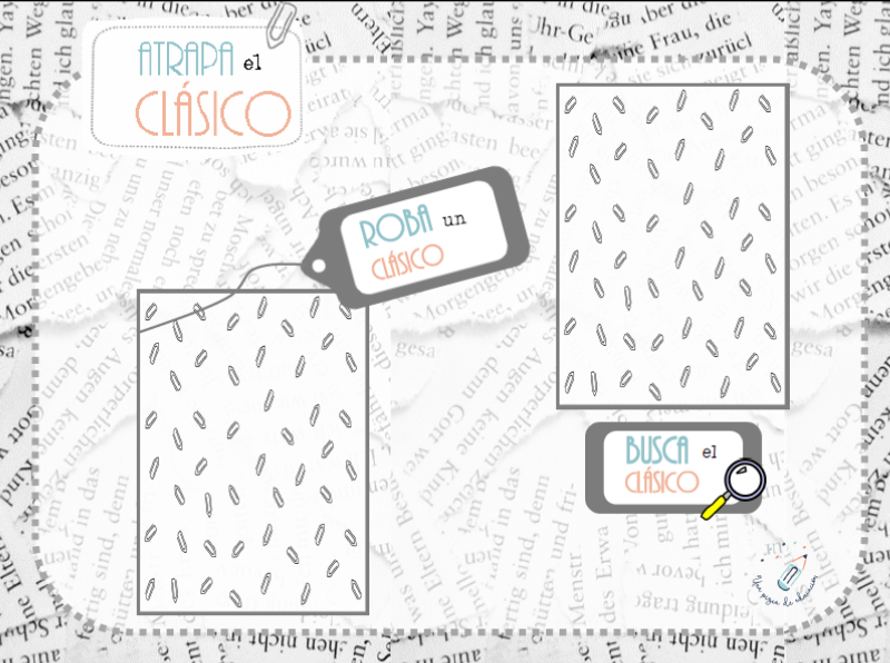 KIT escritura creativa con los clásicos. Versión pauta - Imagen 6