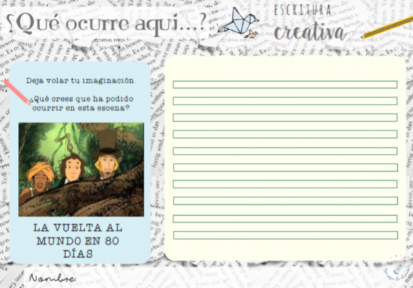 KIT escritura creativa con los clásicos. Versión pauta - Imagen 3