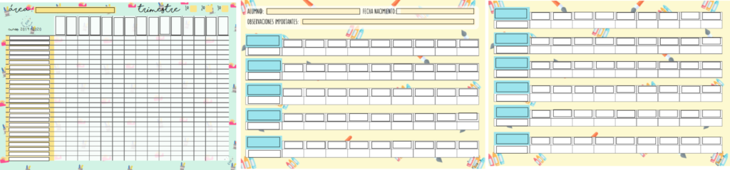 registro de evaluación