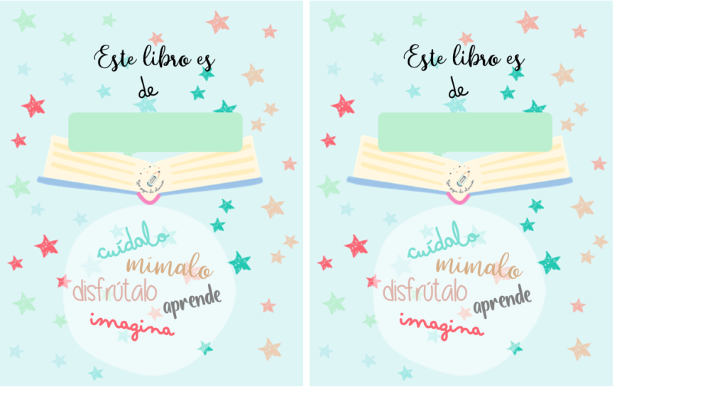 etiquetas libro