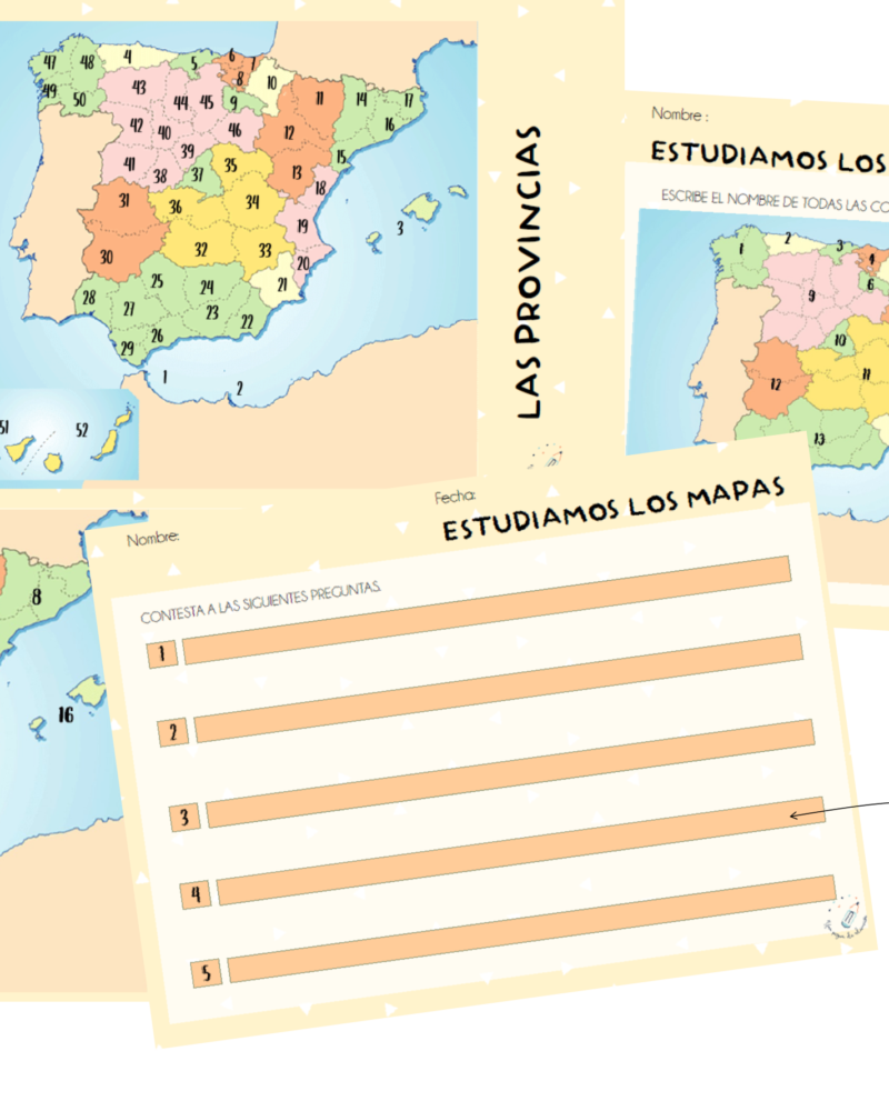 mapas comunidades autónomas