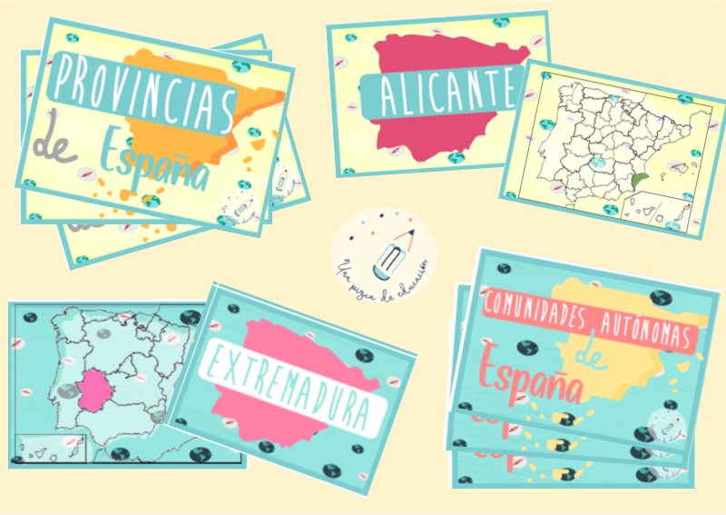 mapa comunidades autónomas