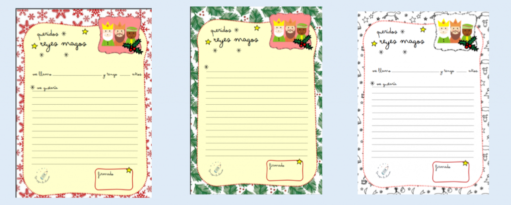 cartas reyes magos