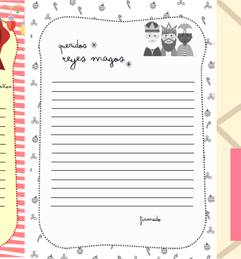 carta reyes magos