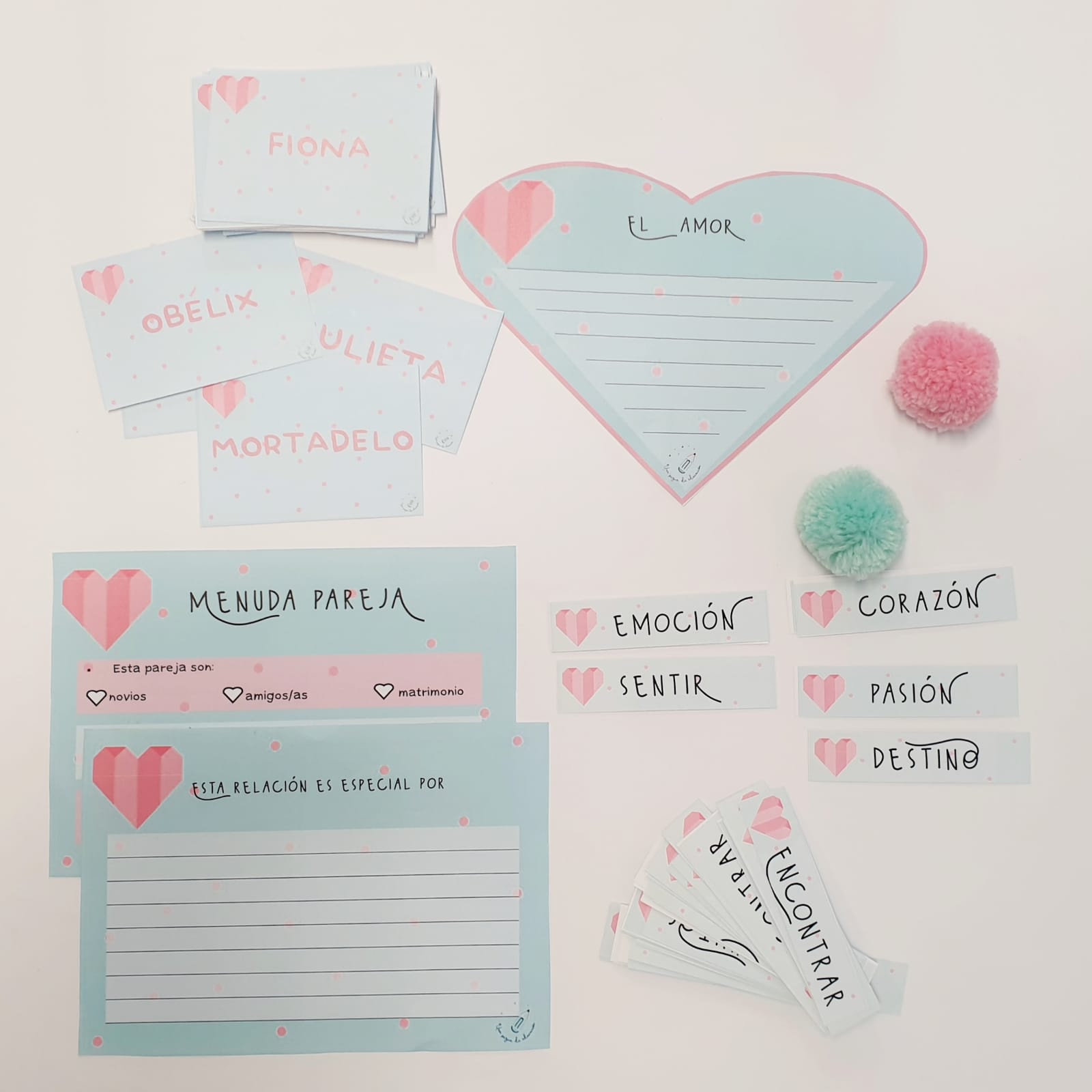 dinámica san valentín