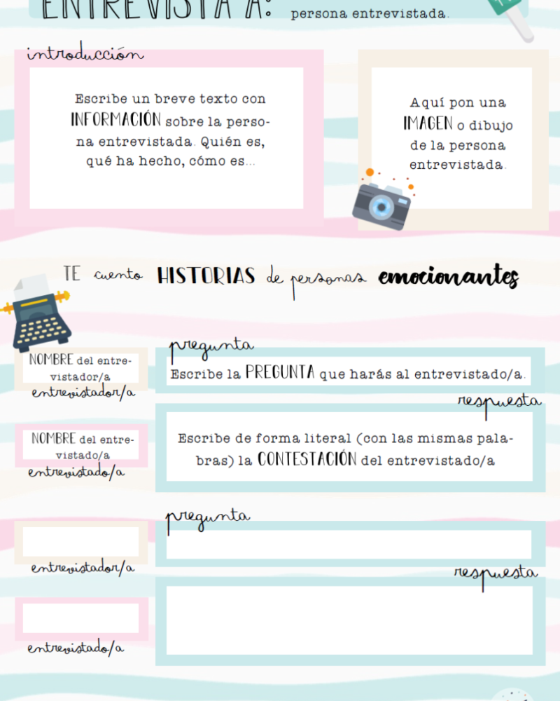 plantilla entrevista
