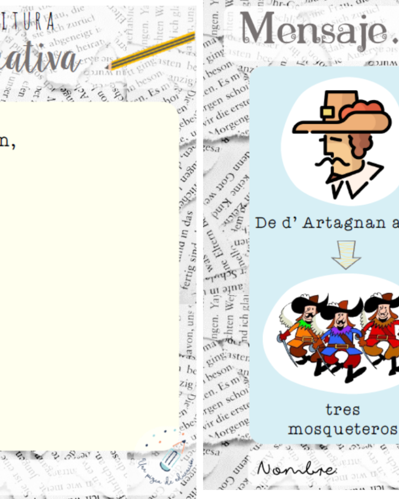 fichas escritura