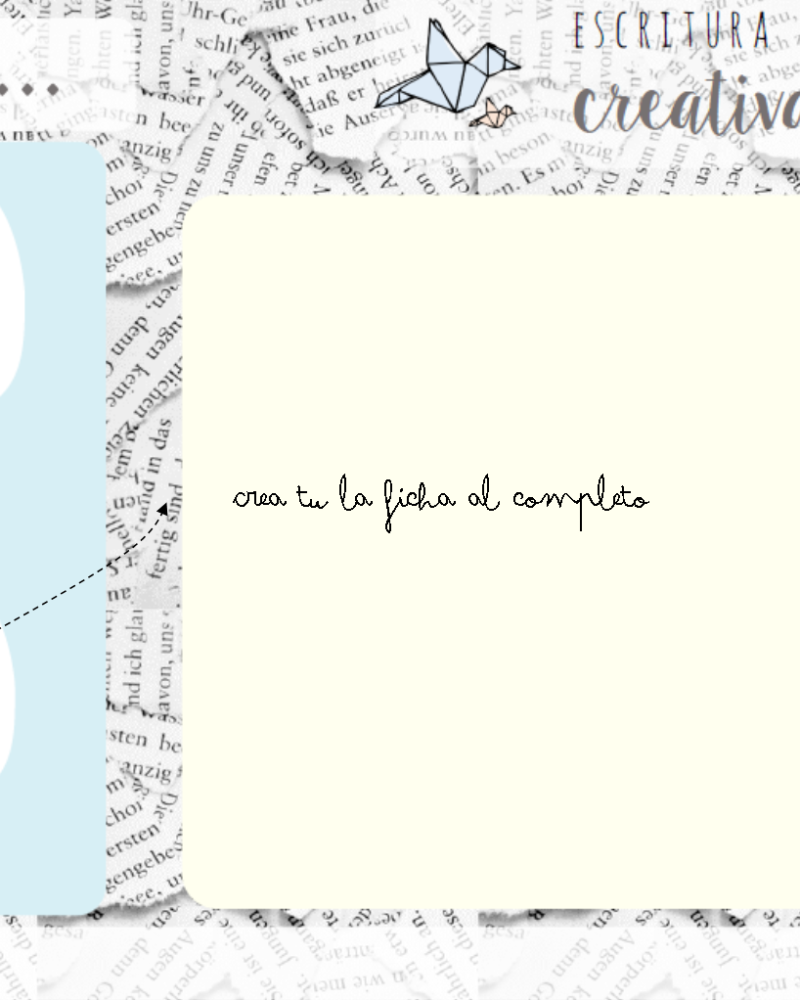 ficha escritura