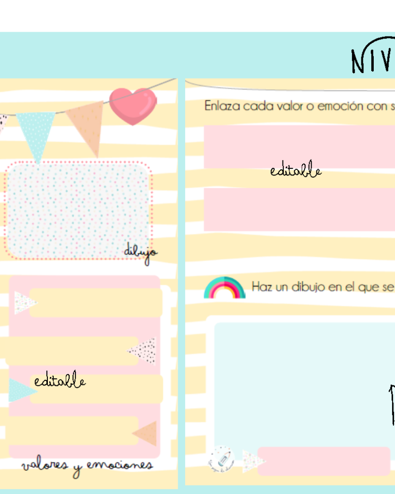 fichas de valores