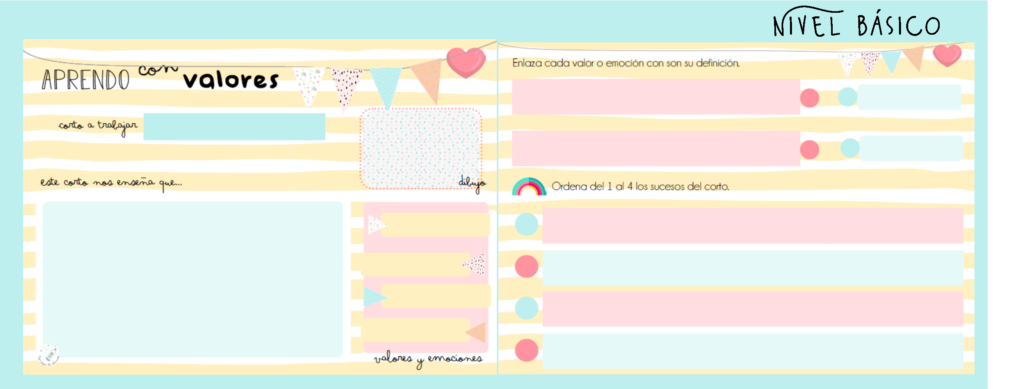 fichas de valores