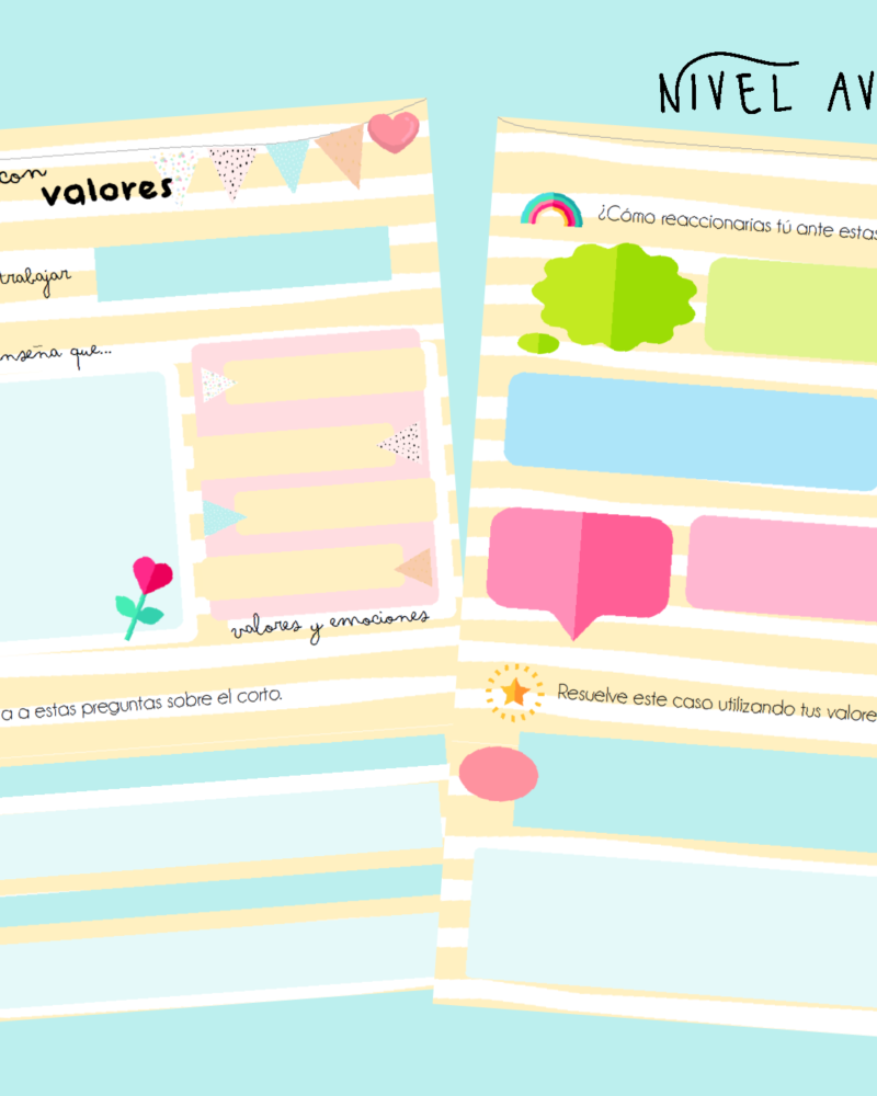 fichas de valores