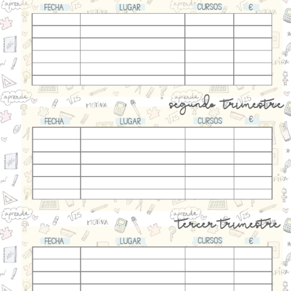 cuaderno del profesor