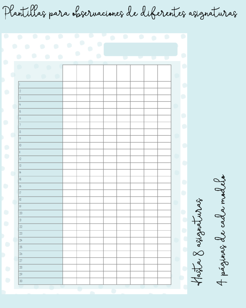 cuaderno del profesor