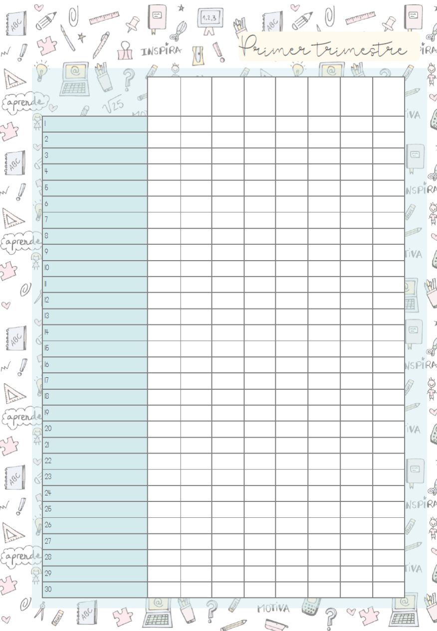 cuaderno del profesor