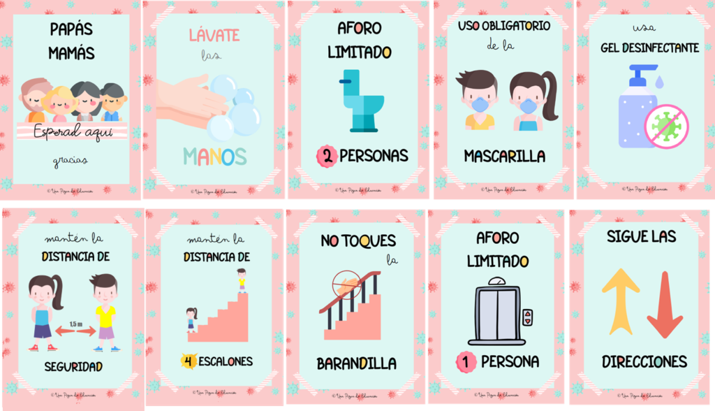 carteles covid