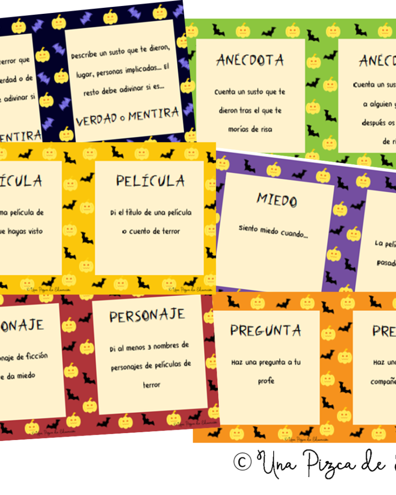 dinámica halloween
