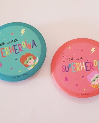 chapas superhérores