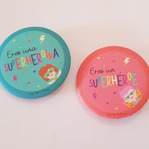 chapas superhérores
