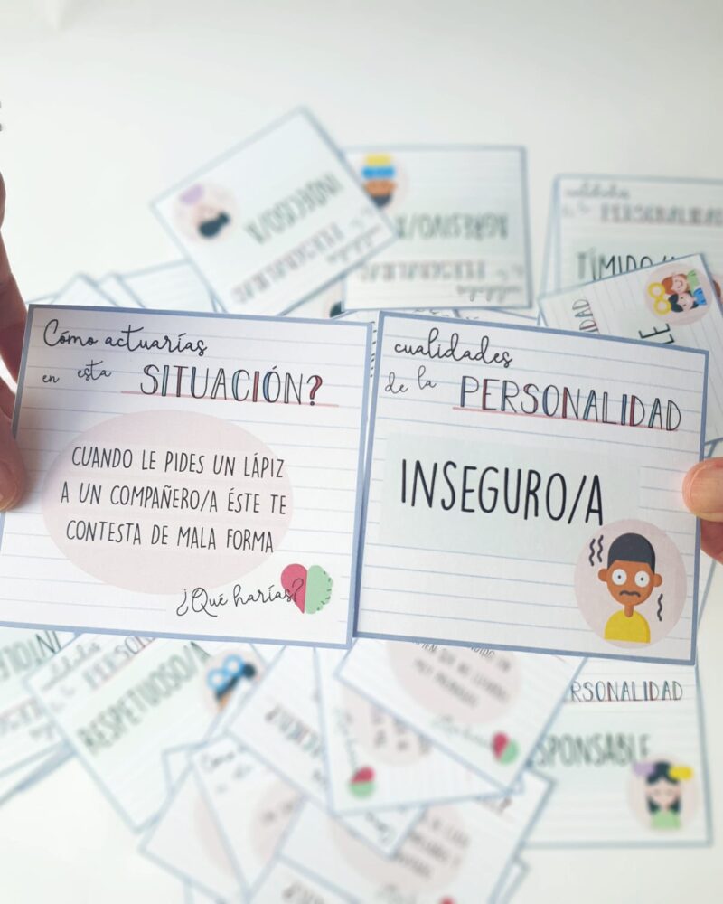tarjetas diálogo