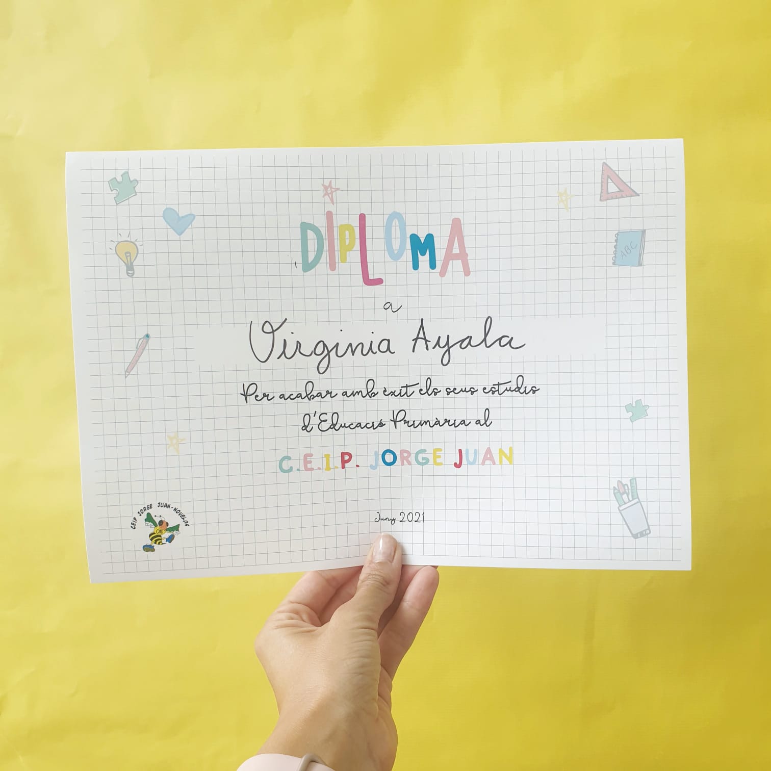 diploma fin de curso