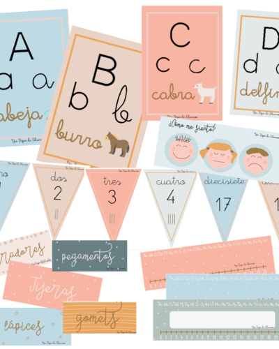 carteles para el aula