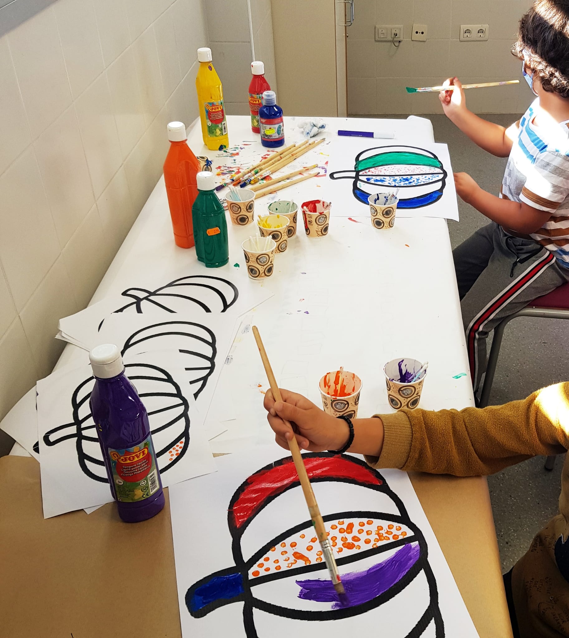 actividades plástica halloween