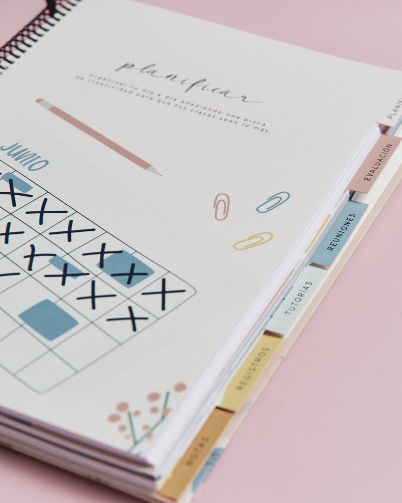 cuaderno para maestras