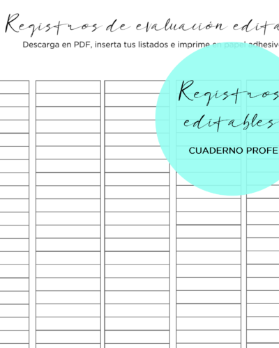 listados editables
