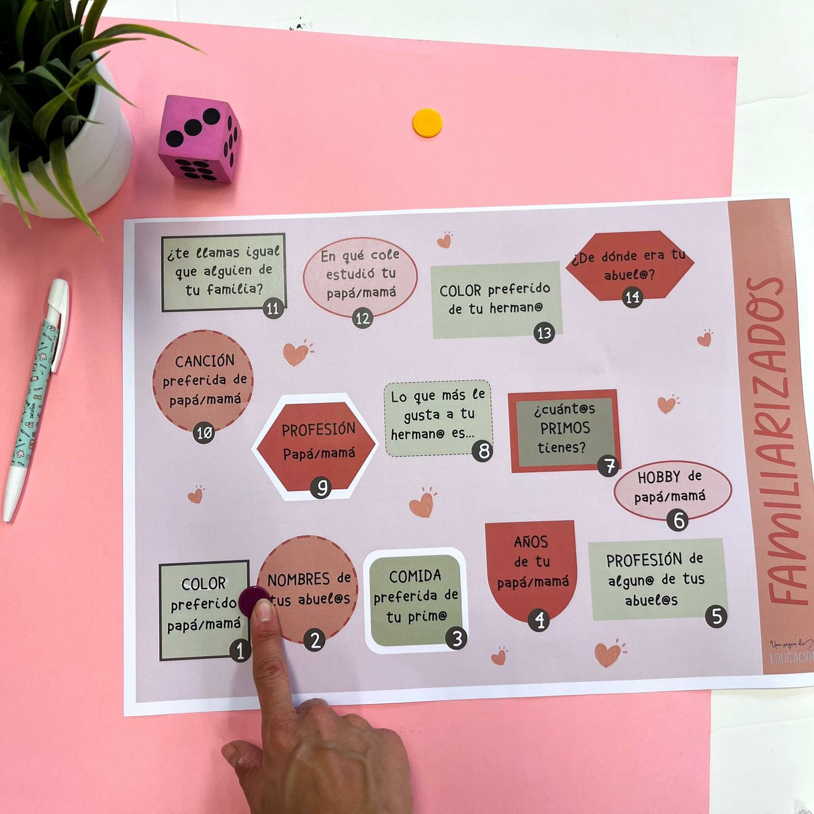 juego día de las familias
