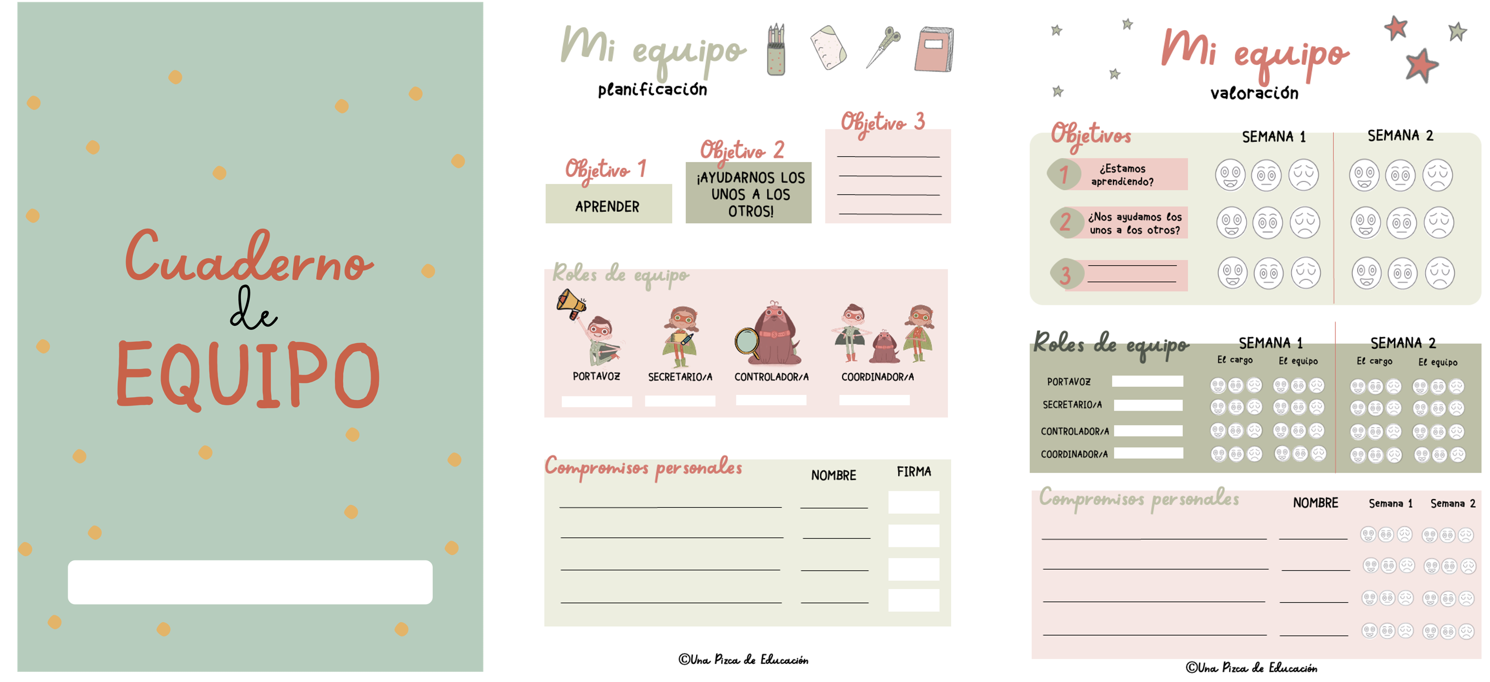 registro de actividades cooperativas